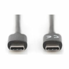 Digitus USB kabel C-C 3m 15W 5V3A crni