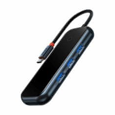 BASEUS USB hub TypeC 3xTipA + TypeC PD WKJZ010313