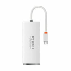BASEUS USB hub TypeC 4xA 1xC 0,25m bijeli WKQX030302