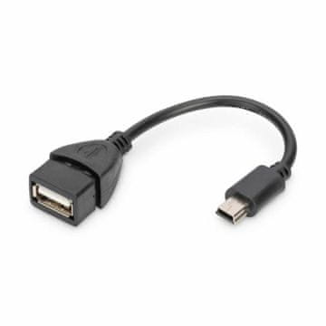 Digitus USB mini OTG adapter AK-300310-002-S