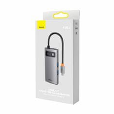 BASEUS USB hub TypeC 3xTipA + RJ45 WKWG070113