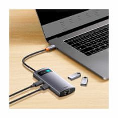BASEUS USB hub TypeC 3xTipA + RJ45 WKWG070113