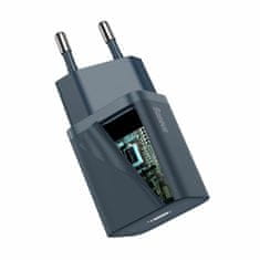 BASEUS punjač s kabelom 20W TypeC/ Lightning plava QC Super Si TZCCSUP-B03