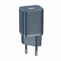 BASEUS punjač s kabelom 20W TypeC/ Lightning plava QC Super Si TZCCSUP-B03