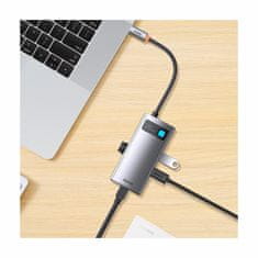 BASEUS USB hub TypeC 3xTipA + RJ45 WKWG070113