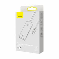 BASEUS USB hub 3.2 4xTipA 25cm bijeli WKQX030002
