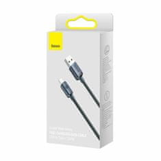 BASEUS Kabel USB AC 1,2 m 100 W PD Crystal Shine crni CAJY000401