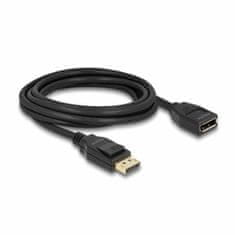 Delock DisplayPort produžni kabel 3 m 4K 60Hz crni 80003