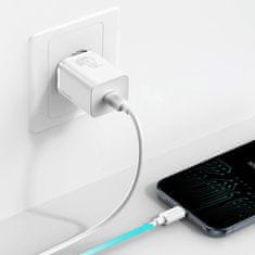 BASEUS punjač s kabelom 20W TypeC/ Lightning bijeli QC Super Si TZCCSUP-B02