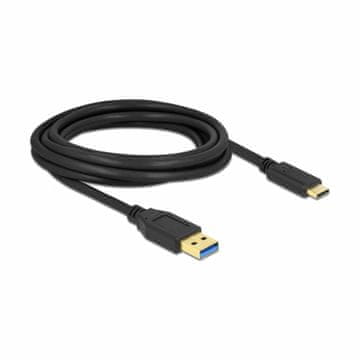 Delock USB 3.2 AC kabel 3 m crni 84006