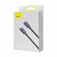 BASEUS Kabel TypeC/Lightning 2m 20W C Crystal Shine crni CAJY000301
