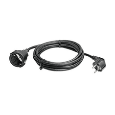 Bachmann produžni kabel 220V kabel 2m crni 341.184