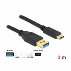 Delock USB 3.2 AC kabel 3 m crni 84006