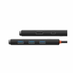 BASEUS USB 3.1 Type-C 5-u-1 4K priključna stanica crna WKQX040001