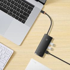 BASEUS USB 3.1 Type-C 5-u-1 4K priključna stanica crna WKQX040001