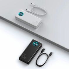 BASEUS Prijenosna baterija 30.000 mAh 65 W PowerBank bijela PPLG000102