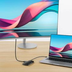 BASEUS USB 3.1 Type-C 5-u-1 4K priključna stanica crna WKQX040001