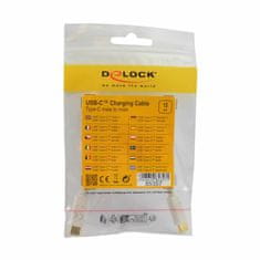 Delock USB kabel C-C 15cm 100W 5A bijeli 85357