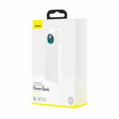 BASEUS Prijenosna baterija 30.000 mAh 65 W PowerBank bijela PPLG000102