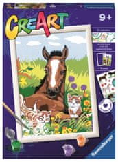 Ravensburger CreArt konj i mačići