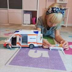 Kruzzel Ambulanta 25cm LED i zvučni efekti + nosila