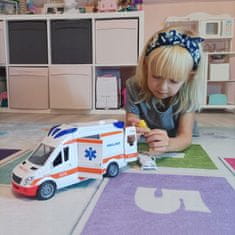 Kruzzel Ambulanta 25cm LED i zvučni efekti + nosila