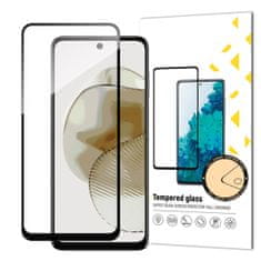 MG Full Glue zaštitno staklo za Motorola Moto G73, crno
