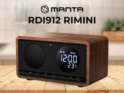 Manta RDI912 RIMINI - praktičan uređaj 5 u 1!