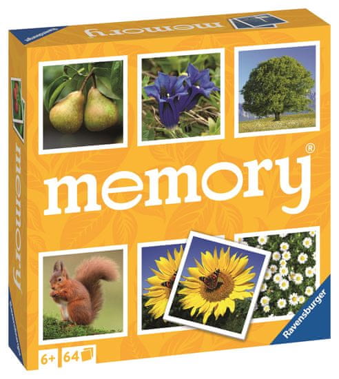 Ravensburger 208814 Pexeso Priroda oko nas, memory