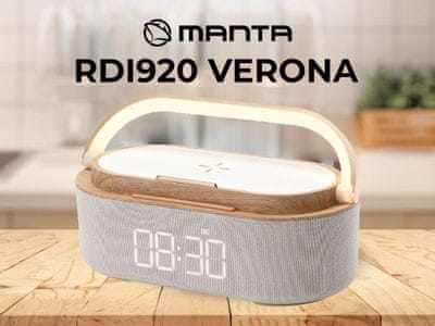Manta RDI920 VERONA - praktičan uređaj 5 u 1!