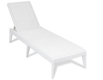 TOOMAX plastična ležaljka NUMANA, bijela