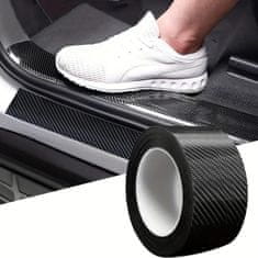 JOIRIDE® Karbon folija za auto 3D vodootporna crna 10x300 cm – zaštitna i dekorativna folija | CARTAPE