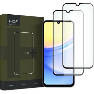 Hofi Glass Pro Full Screen 2x zaštitno staklo za Samsung Galaxy A15 4G 5G / A25 5G, crno