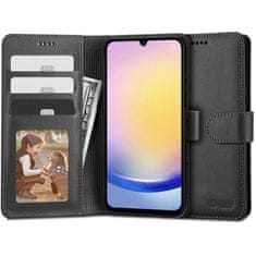 Tech-protect Wallet preklopna maska za Samsung Galaxy A25 5G, crno