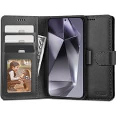 Tech-protect Wallet preklopna maska za Samsung Galaxy S24, crno