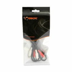 S-box AVDIO kabel 2xCinch M-2xCinch M 1,5 m RCA-101/R