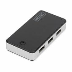 Digitus USB 3.0 hub 4xA + AC adapter crni DA-70231