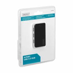 Digitus USB 3.0 hub 4xA + AC adapter crni DA-70231