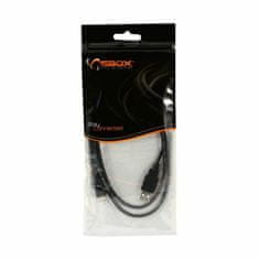 S-box USB kabel A-B micro 1m crni