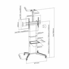 S-box Samostojeći nosač za TV FS-401