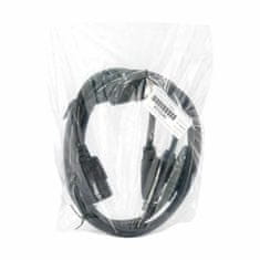 Digitus Kabel za napajanje 220V EURO 1xC14 - Y 2xC13 1,7 m