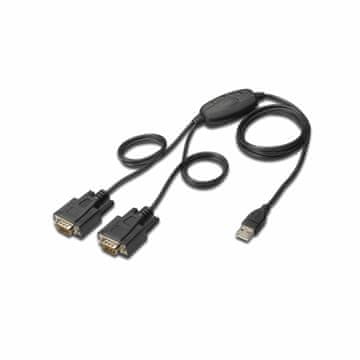 Digitus USB-2xSerijski DB09 pretvarač FTDI DA-70158