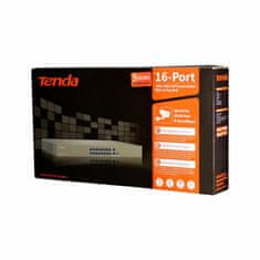 Tenda 100M preklopnik 18-portni 16x PoE 1xSFP 2xGiga WebSmart TEF1218P-16-250W-3.0V