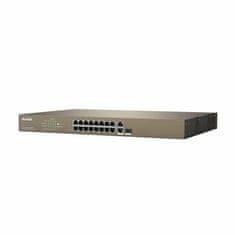 Tenda 100M preklopnik 18-portni 16x PoE 1xSFP 2xGiga WebSmart TEF1218P-16-250W-3.0V