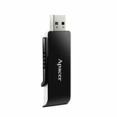 Apacer USB 3.2 Gen1 ključ 128GB AH350 crno/bijeli
