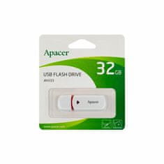 Apacer USB ključ 32GB AH333 bijeli