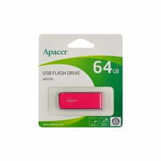 Apacer USB ključ 64GB AH334 ružičaste boje