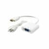 Aktivni adapter HDMI M VGA F HD15 na kabelu 15 cm