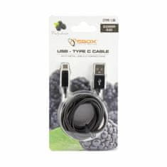 S-box USB A-C kabel 1,5 m crni