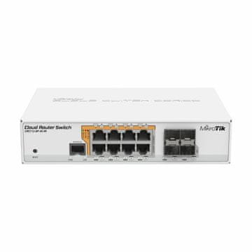 Mikrotik Giga preklopnik s 8 portova, 8x PoE, 4xSFP, CRS112-8P-4S-IN